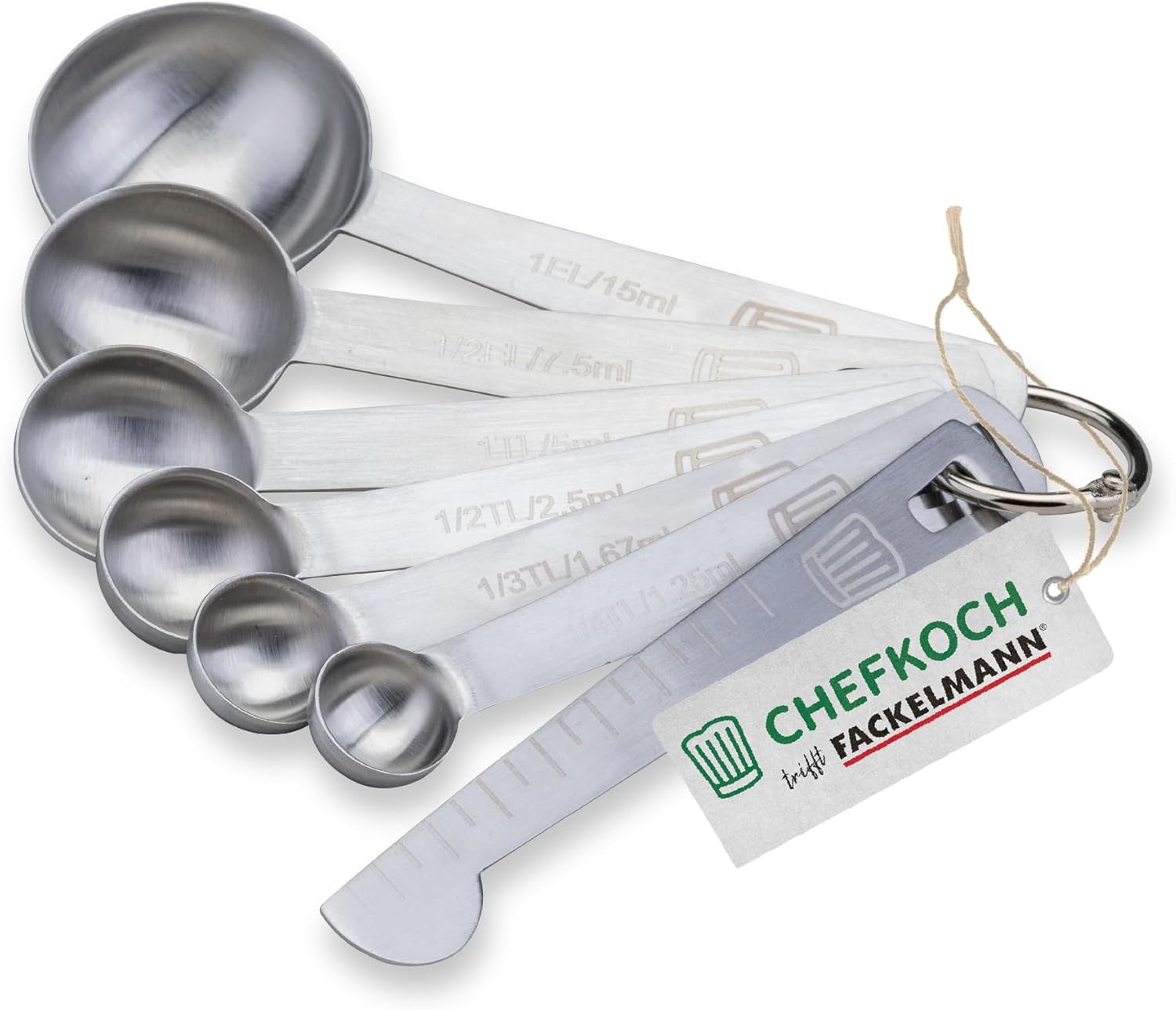 Fackelmann Messlöffel-Set 7-teilig